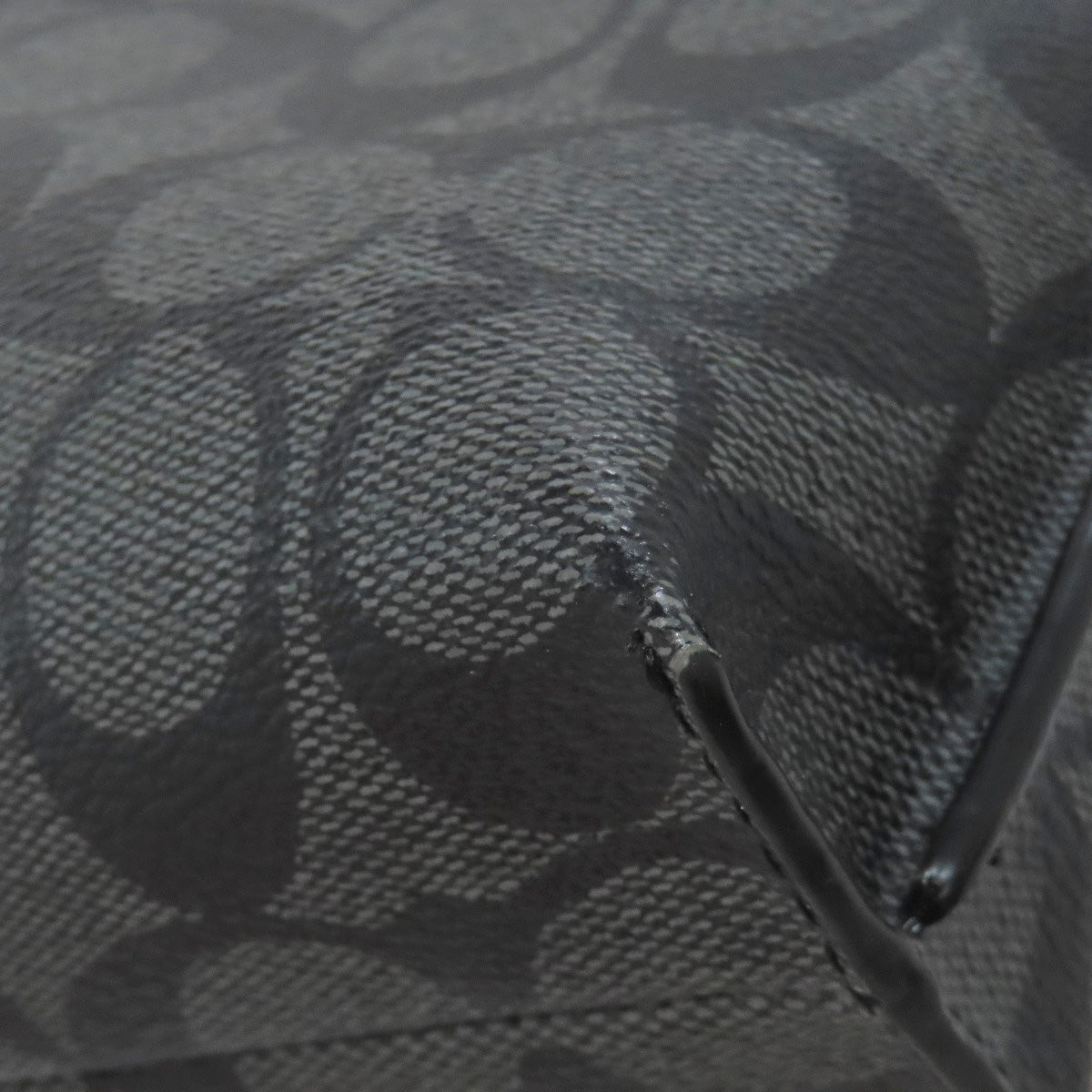 COACH  F79877 Signature Clutch bag  PVC Ladies [Used]