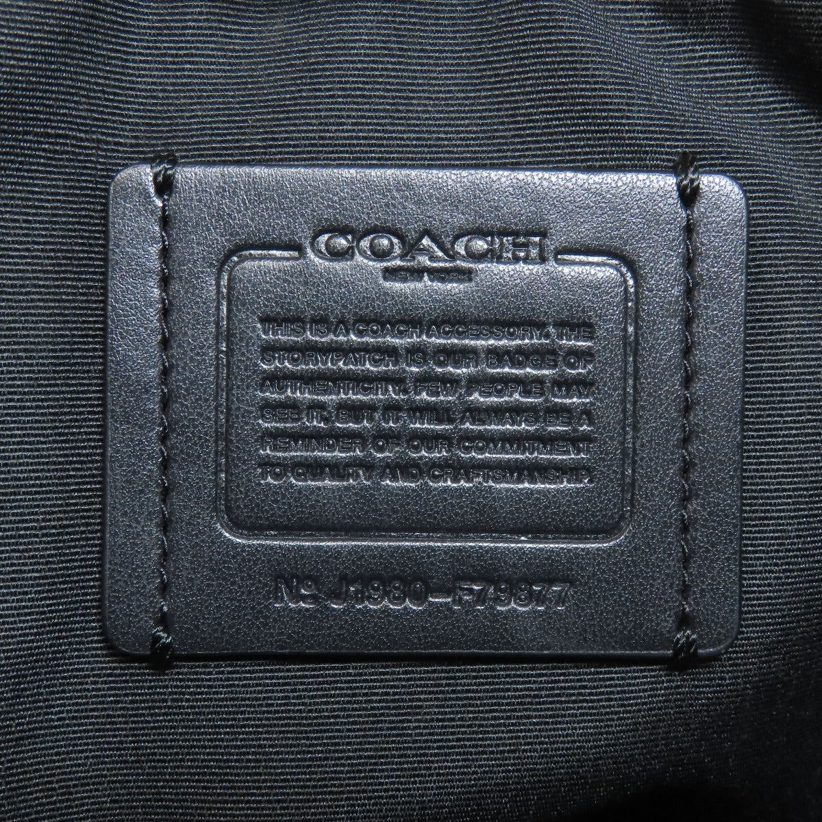 COACH  F79877 Signature Clutch bag  PVC Ladies [Used]