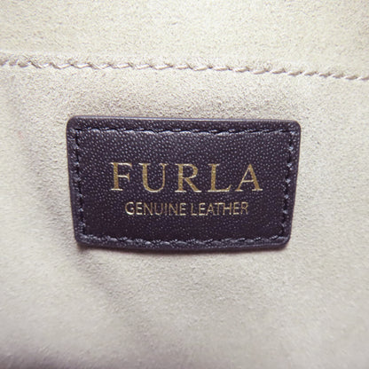 Furla Ribbon 2WAY Handbag Leather Ladies [Used]