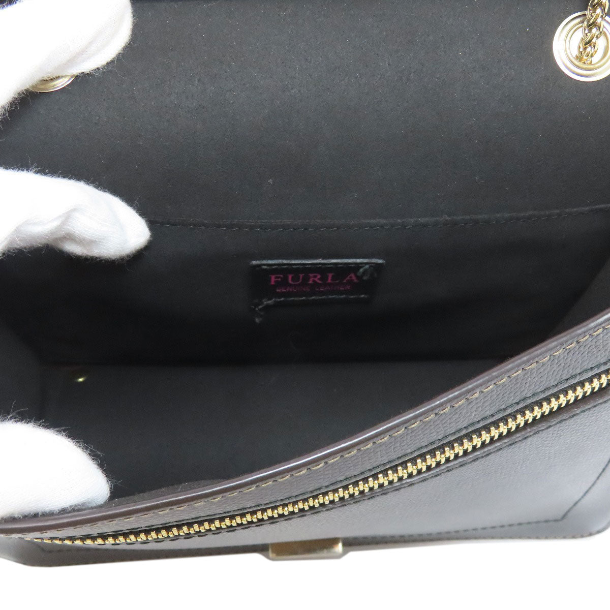 Furla Chain bag Shoulder Bag Leather Ladies [Used]