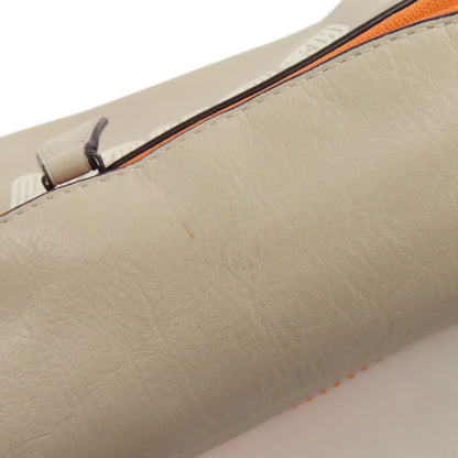 COACH C8129 logo body bag Leather Ladies [Used]