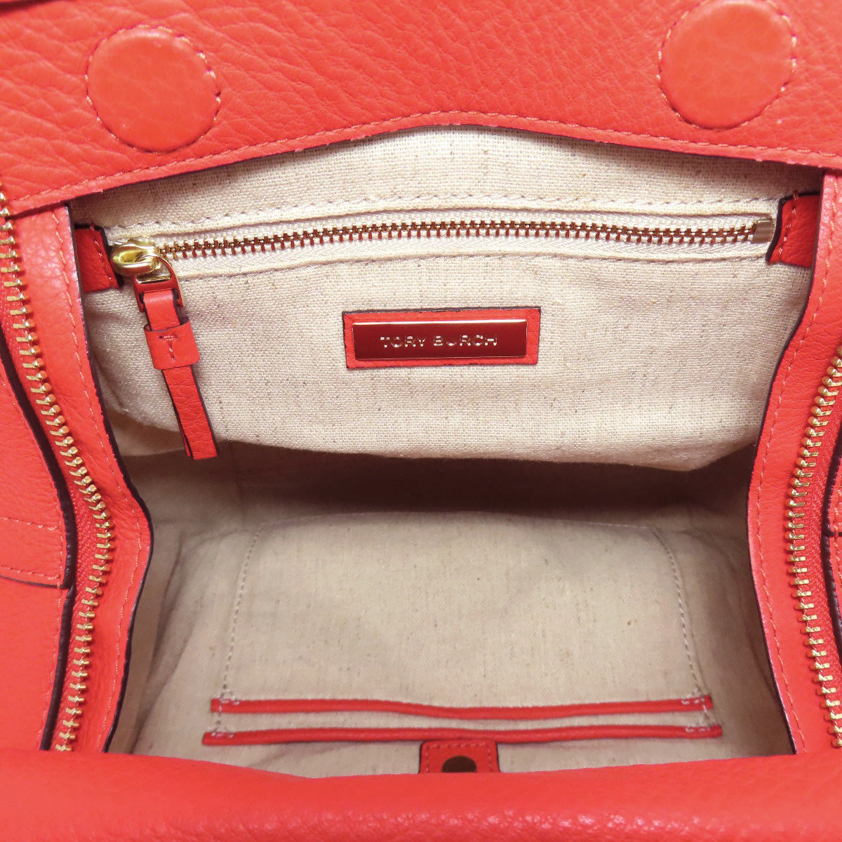 Tory Burch 2WAY Handbag Leather Ladies [Used]