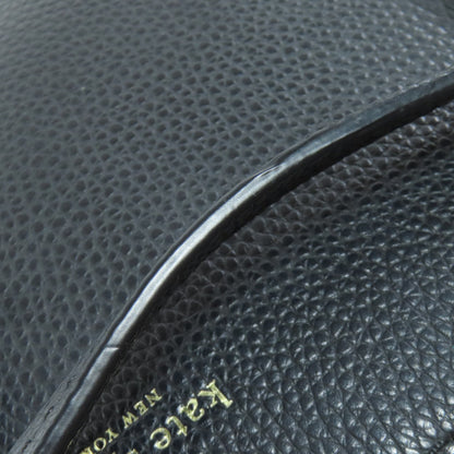 kate spade logo Shoulder Bag Leather Ladies [Used]