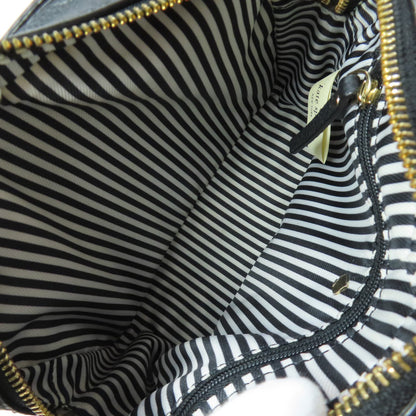 kate spade logo Shoulder Bag Leather Ladies [Used]