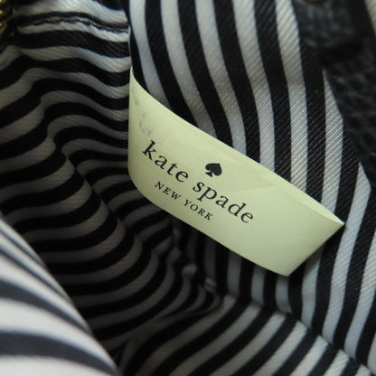 kate spade logo Shoulder Bag Leather Ladies [Used]