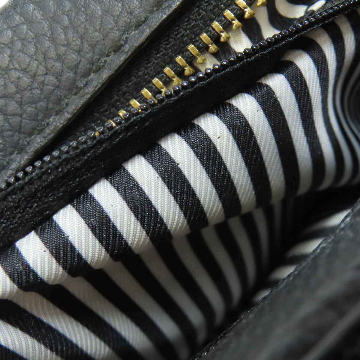 kate spade logo Shoulder Bag Leather Ladies [Used]