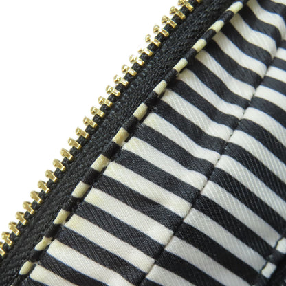 kate spade logo Shoulder Bag Leather Ladies [Used]