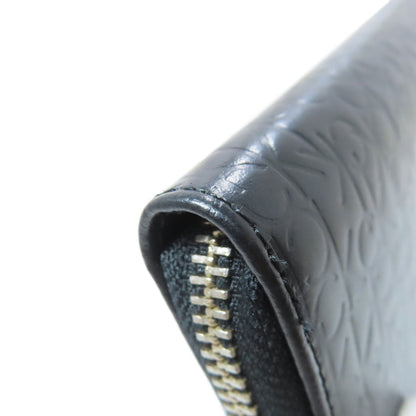 Calvin Klein logo Long wallet (with coin pocket) Leather Ladies [Used]