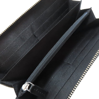 Calvin Klein logo Long wallet (with coin pocket) Leather Ladies [Used]