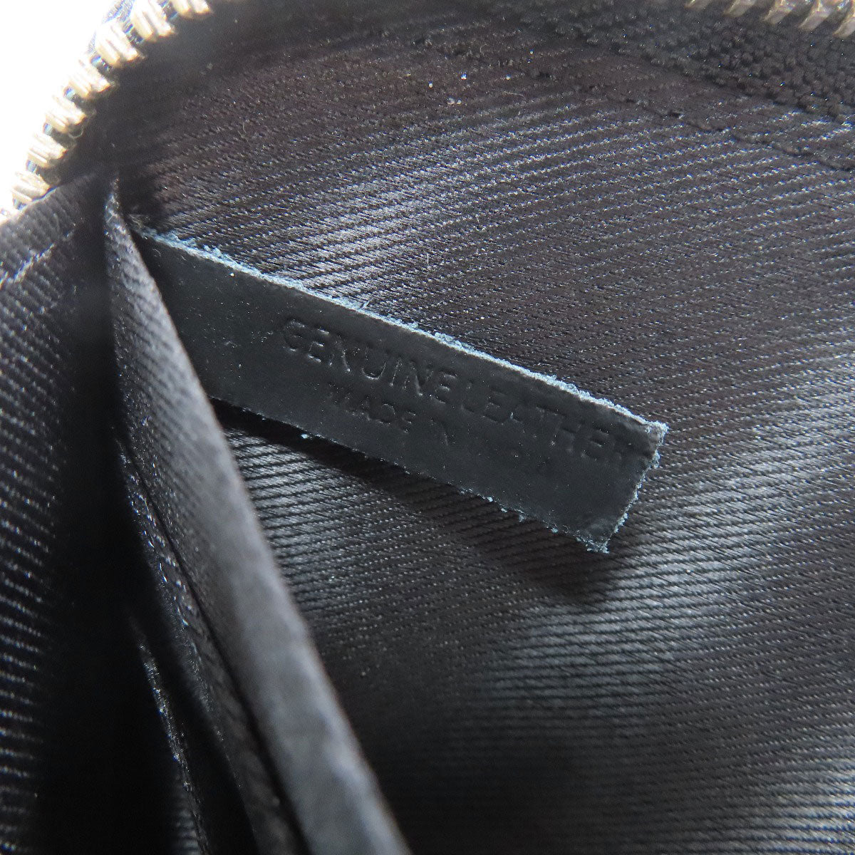 Calvin Klein logo Long wallet (with coin pocket) Leather Ladies [Used]