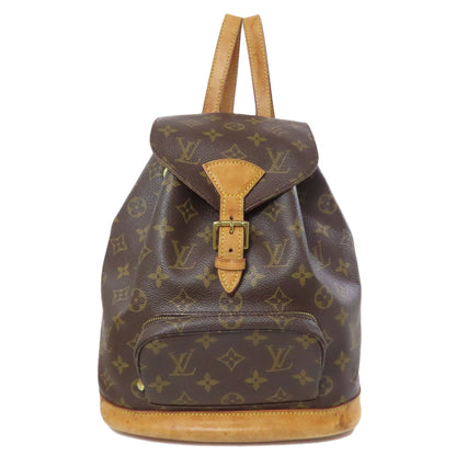 LOUIS VUITTON  M51136 MontsourisMM Backpack ?? Daypack  Monogram canvas Ladies [Used]