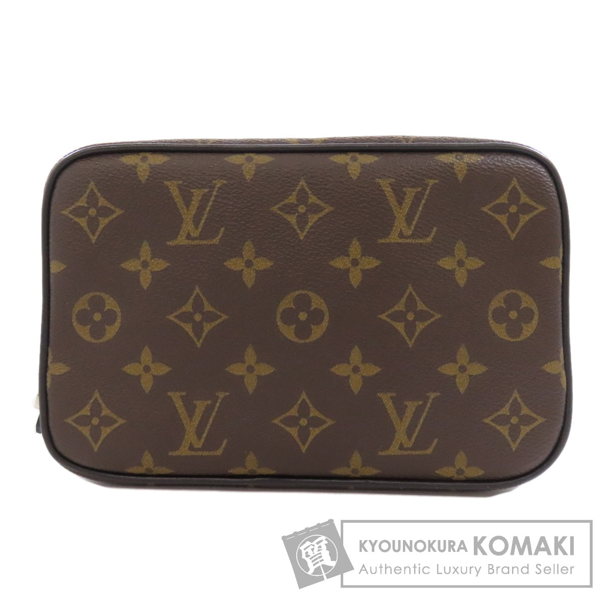 LOUIS VUITTON  M47507 Truth Toilette PM Cosmetics Pouch  Monogram Macassar Ladies [Used]