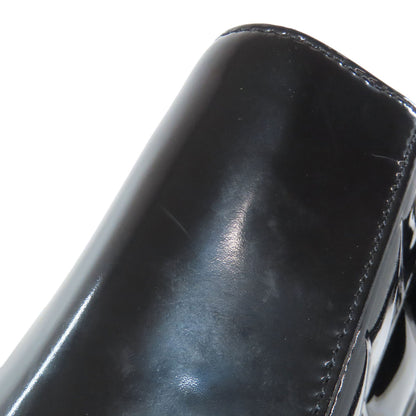 CHANEL Choco Bar SilverHardware Tote Bag Enamel Ladies [Used]