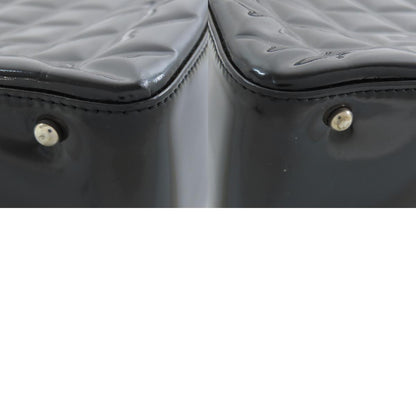 CHANEL Choco Bar SilverHardware Tote Bag Enamel Ladies [Used]