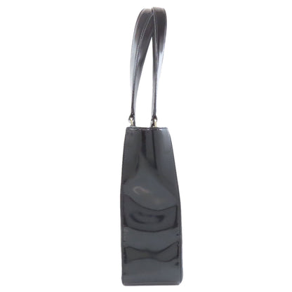 CHANEL Choco Bar SilverHardware Tote Bag Enamel Ladies [Used]