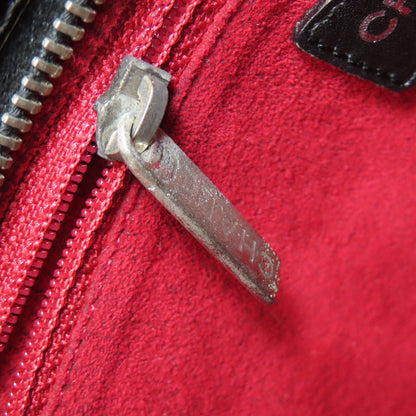 CHANEL Choco Bar SilverHardware Tote Bag Enamel Ladies [Used]