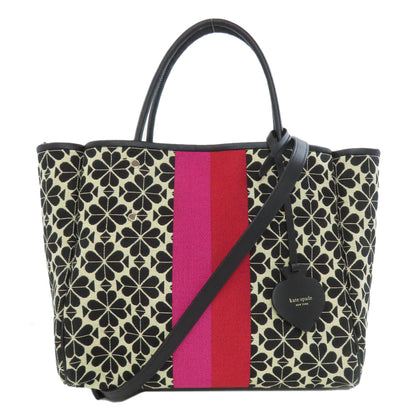 kate spade   Logo motif Tote Bag  Canvas Ladies [Used]