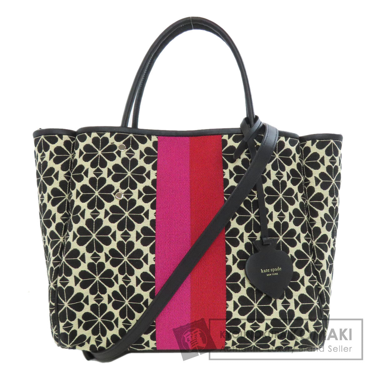 kate spade   Logo motif Tote Bag  Canvas Ladies [Used]