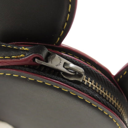 COACH F59071 ディズニーコラボ ミッキー coin purse Leather Ladies [Used]