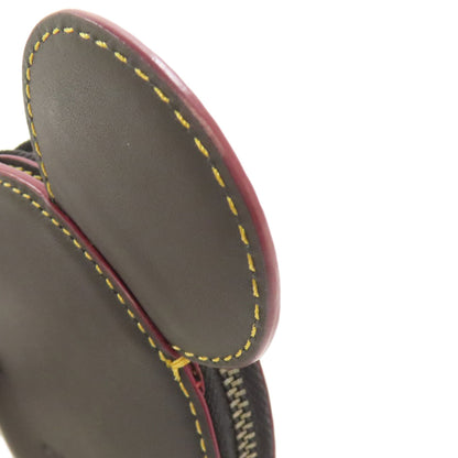 COACH F59071 ディズニーコラボ ミッキー coin purse Leather Ladies [Used]