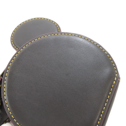 COACH F59071 ディズニーコラボ ミッキー coin purse Leather Ladies [Used]