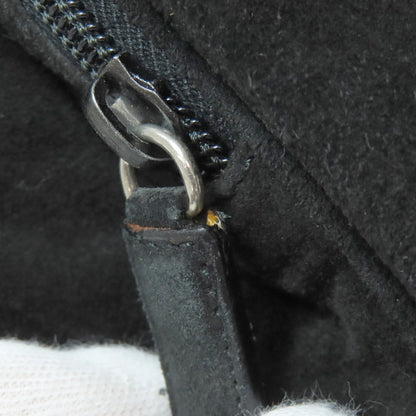 PRADA logo Shoulder Bag Suede Ladies [Used]