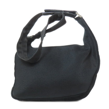 PRADA logo Shoulder Bag Suede Ladies [Used]