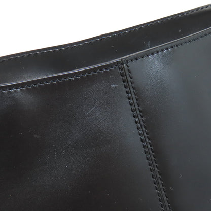 TODS logo Shoulder Bag Leather Ladies [Used]