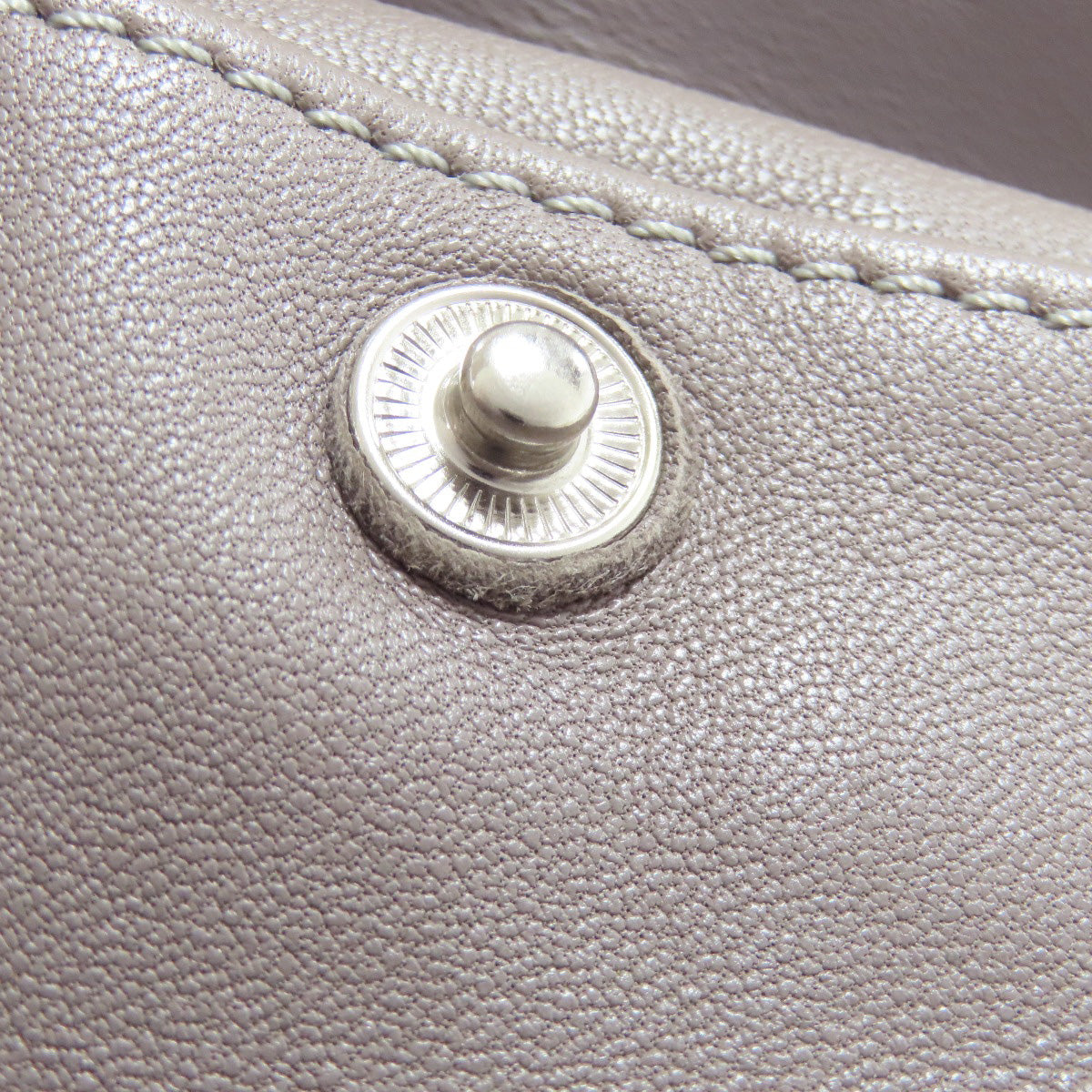 Longchamp logo Shoulder Bag Leather Ladies [Used]