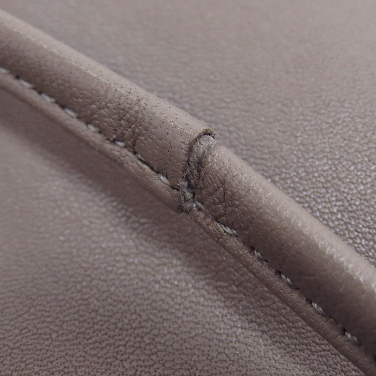 Longchamp logo Shoulder Bag Leather Ladies [Used]