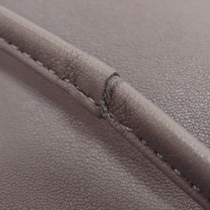 Longchamp logo Shoulder Bag Leather Ladies [Used]