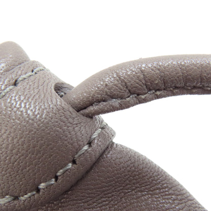 Longchamp logo Shoulder Bag Leather Ladies [Used]