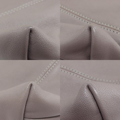 Longchamp logo Shoulder Bag Leather Ladies [Used]