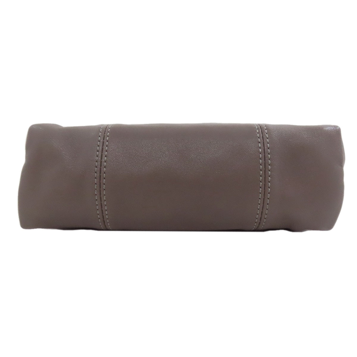 Longchamp logo Shoulder Bag Leather Ladies [Used]