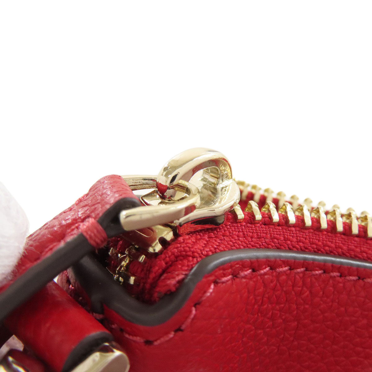 kate spade logo Shoulder Bag Leather Ladies [Used]