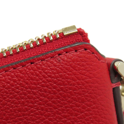 kate spade logo Shoulder Bag Leather Ladies [Used]