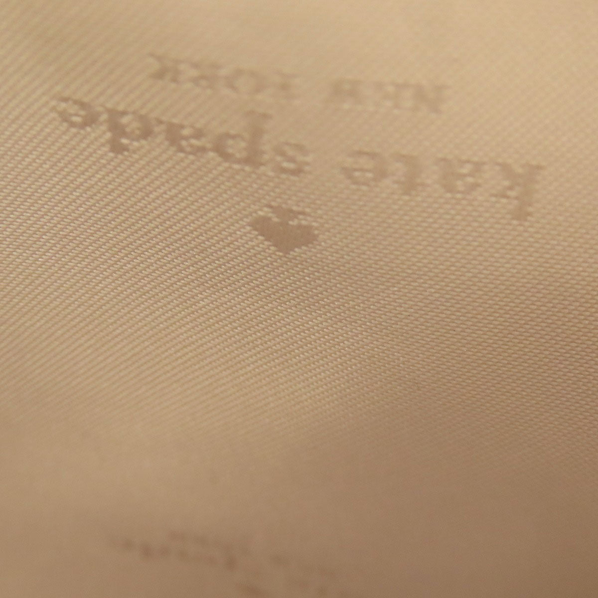 kate spade logo Shoulder Bag Leather Ladies [Used]