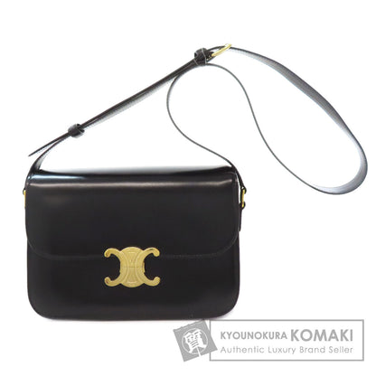CELINE Triomphe Shoulder Bag Calf Ladies [Used]