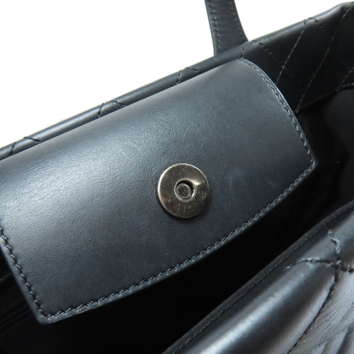 CHANEL Matelasse 2WAY Tote Bag Lambskin Ladies [Used]