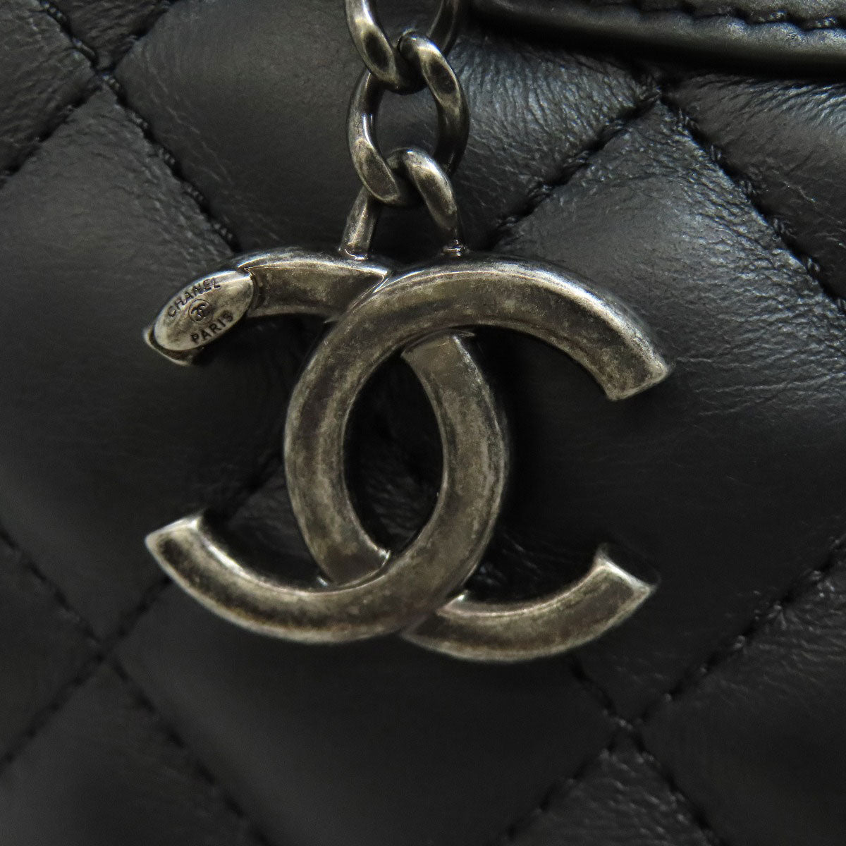 CHANEL Matelasse 2WAY Tote Bag Lambskin Ladies [Used]