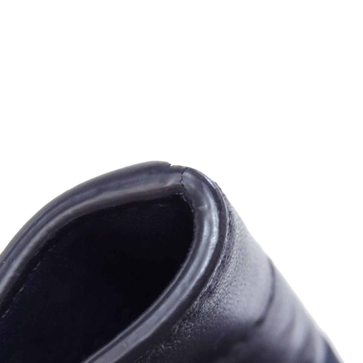 MIUMIU logo Tote Bag Leather Ladies [Used]