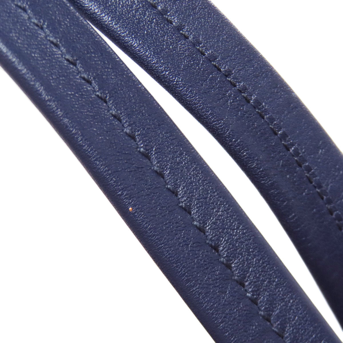 MIUMIU logo Tote Bag Leather Ladies [Used]