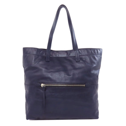 MIUMIU logo Tote Bag Leather Ladies [Used]