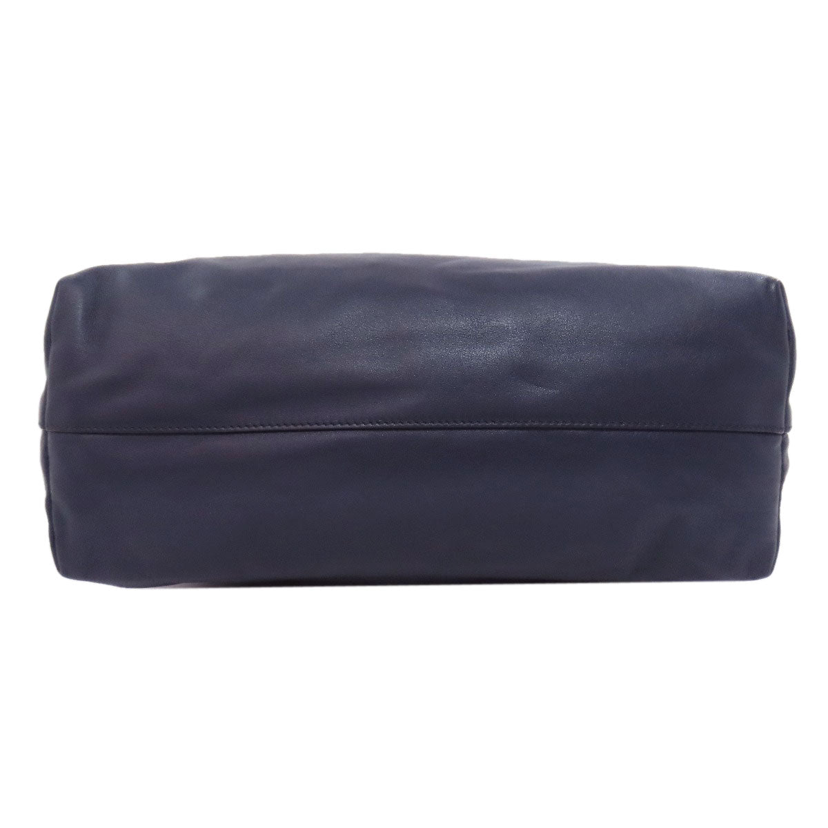 MIUMIU logo Tote Bag Leather Ladies [Used]