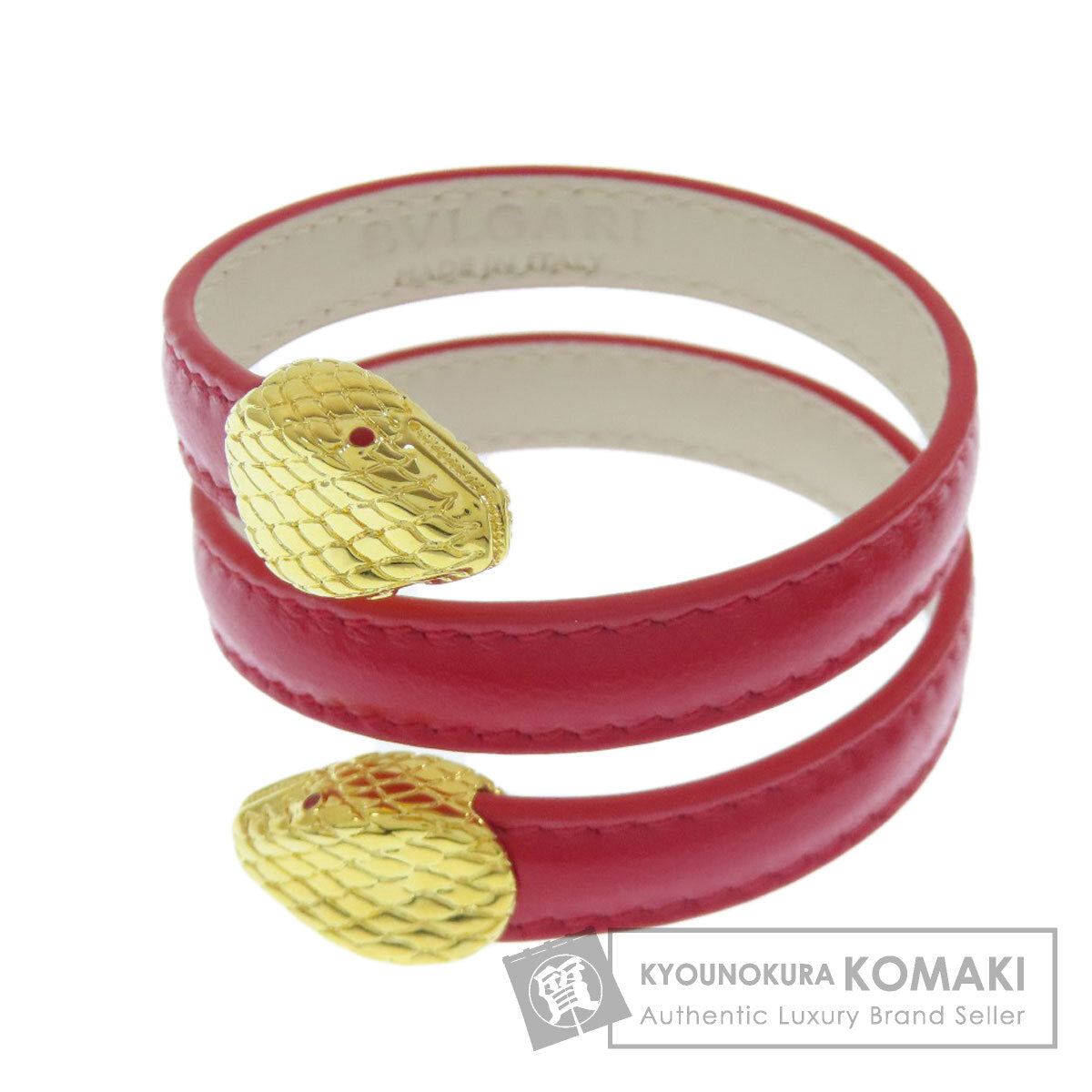 BVLGARI Serpenti Bracelet Leather Ladies [Used]