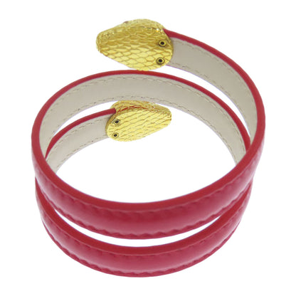 BVLGARI Serpenti Bracelet Leather Ladies [Used]