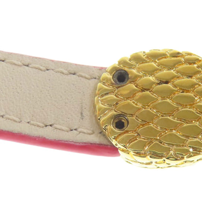 BVLGARI Serpenti Bracelet Leather Ladies [Used]