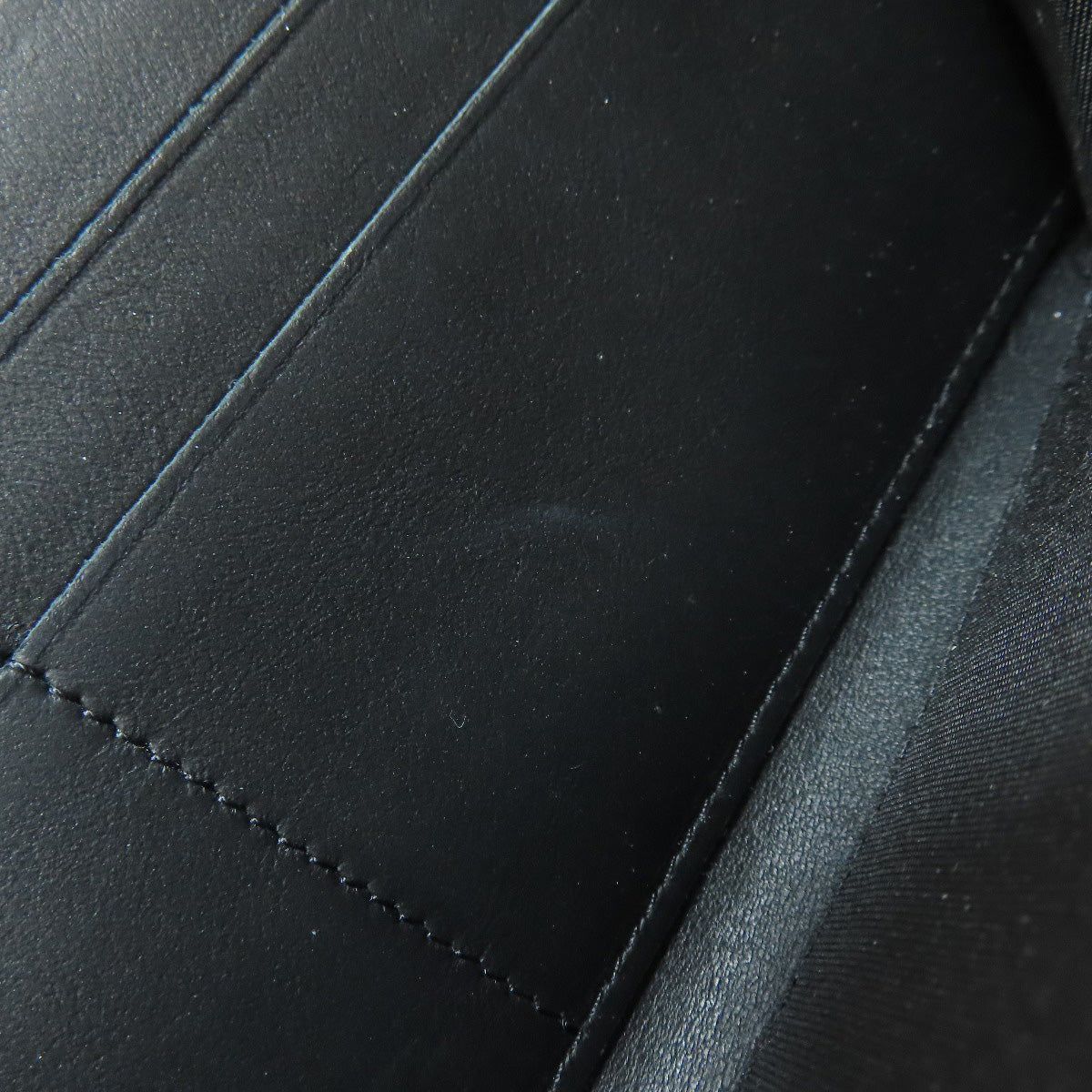 CHANEL COCO Mark SilverHardware Long wallet (with coin pocket) Calf Ladies [Used]