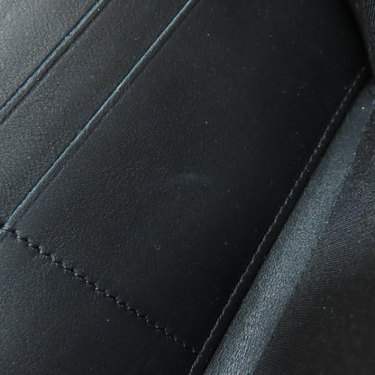 CHANEL COCO Mark SilverHardware Long wallet (with coin pocket) Calf Ladies [Used]