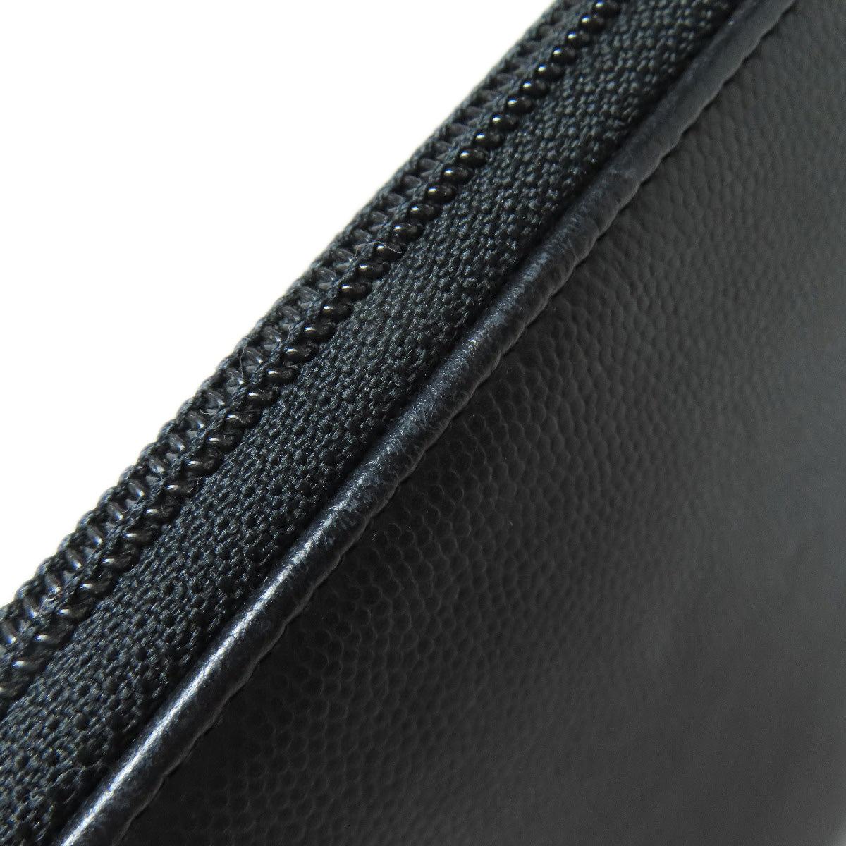 CHANEL COCO Mark SilverHardware Long wallet (with coin pocket) Calf Ladies [Used]